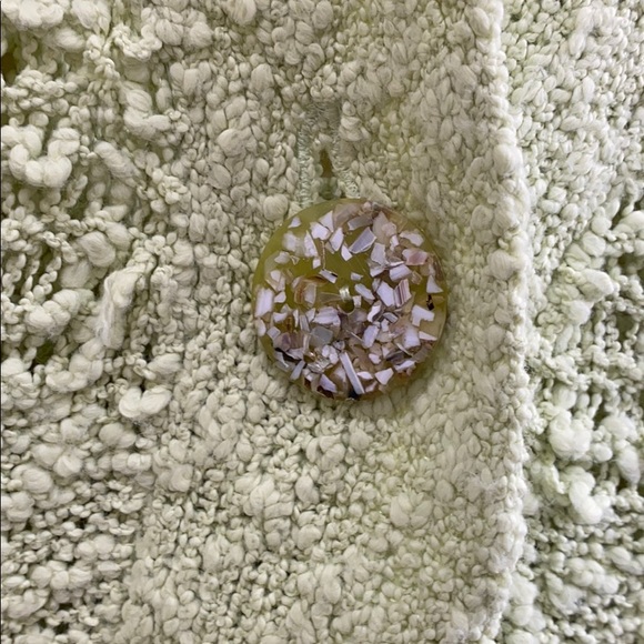 Wind River cropped women’s small green cardigan sweater - Picture 2 of 5